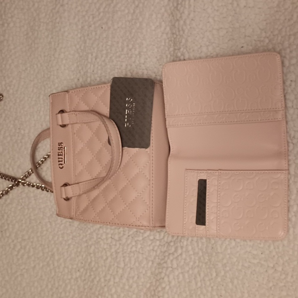 Guess Purse With Matching Open Wallet - image 2
